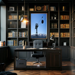 Scenic Cable Car Journey Poster