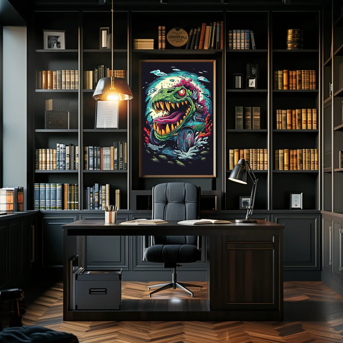 Monster Machine Mayhem Poster