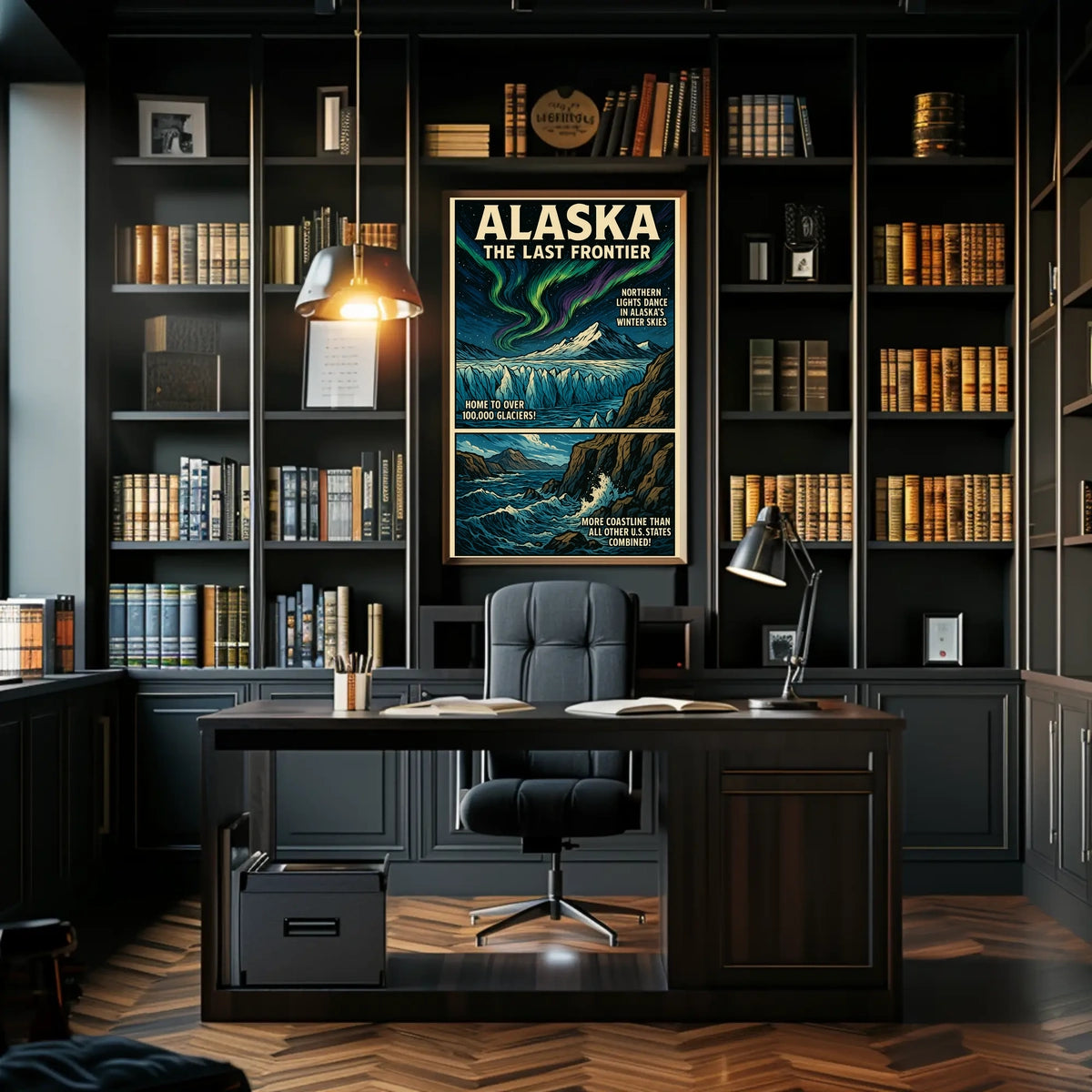 Alaska The Last Frontier Poster