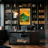 American Samoa The Heart of Polynesia Poster
