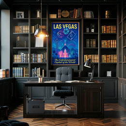 Las Vegas The Entertainment Capital Poster
