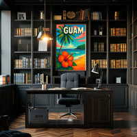 Guam Tropical Paradise Poster