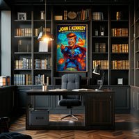 John F. Kennedy 35th President Poster PosterGoat