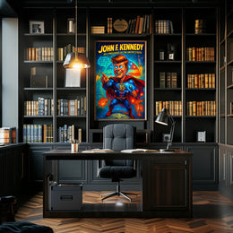 John F. Kennedy 35th President Poster PosterGoat