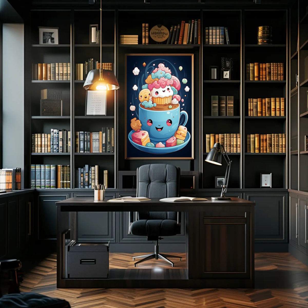 Whimsical Cupcake Delight Poster