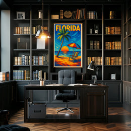 Florida Sunset Poster