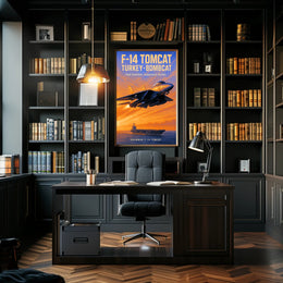 F-14 Tomcat Fleet Guardian Poster PosterGoat