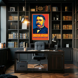 Chester Arthur Poster