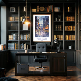 Vancouver Cityscape Poster PosterGoat