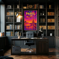 Fly to Paris Poster