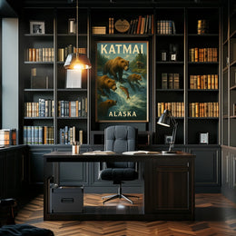 Katmai National Park Alaska Poster