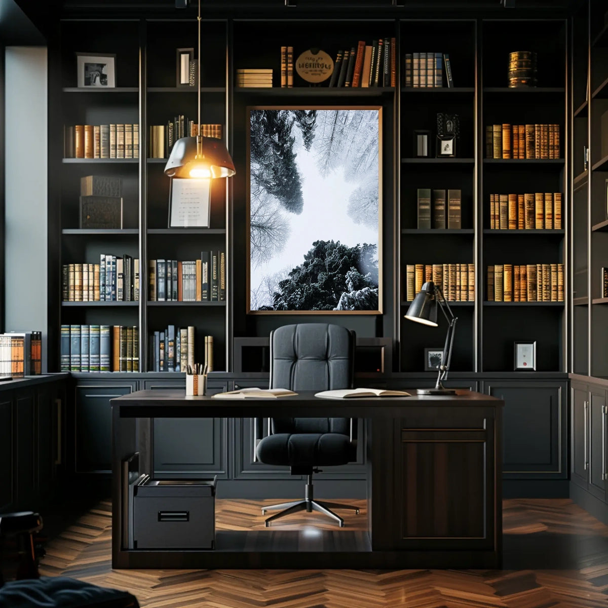 Winter Canopy Poster