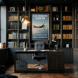 The Lifter Behind the Curtain Boeing C-135 Stratolifter Poster PosterGoat