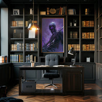 Skeleton Warrior Art: Dark Fantasy or Mythology Poster PosterGoat