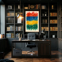 Vibrant Color Spectrum Poster