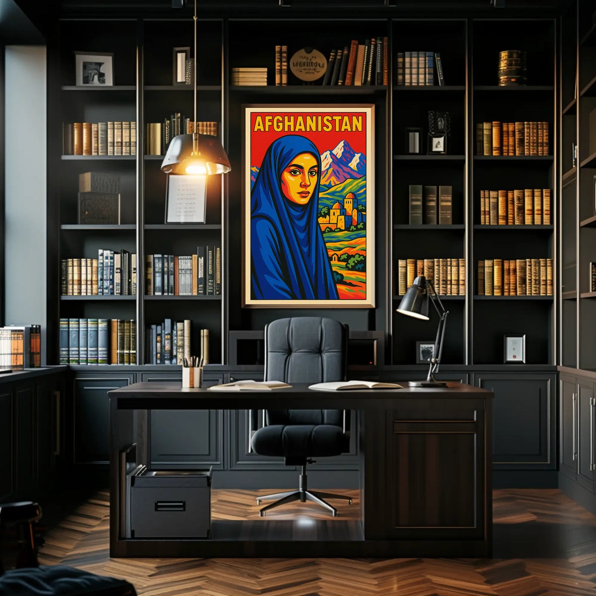 Afghanistan Cultural Portrait Poster