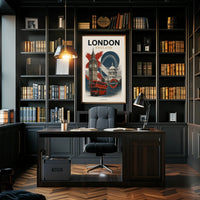 London Landmarks Poster PosterGoat