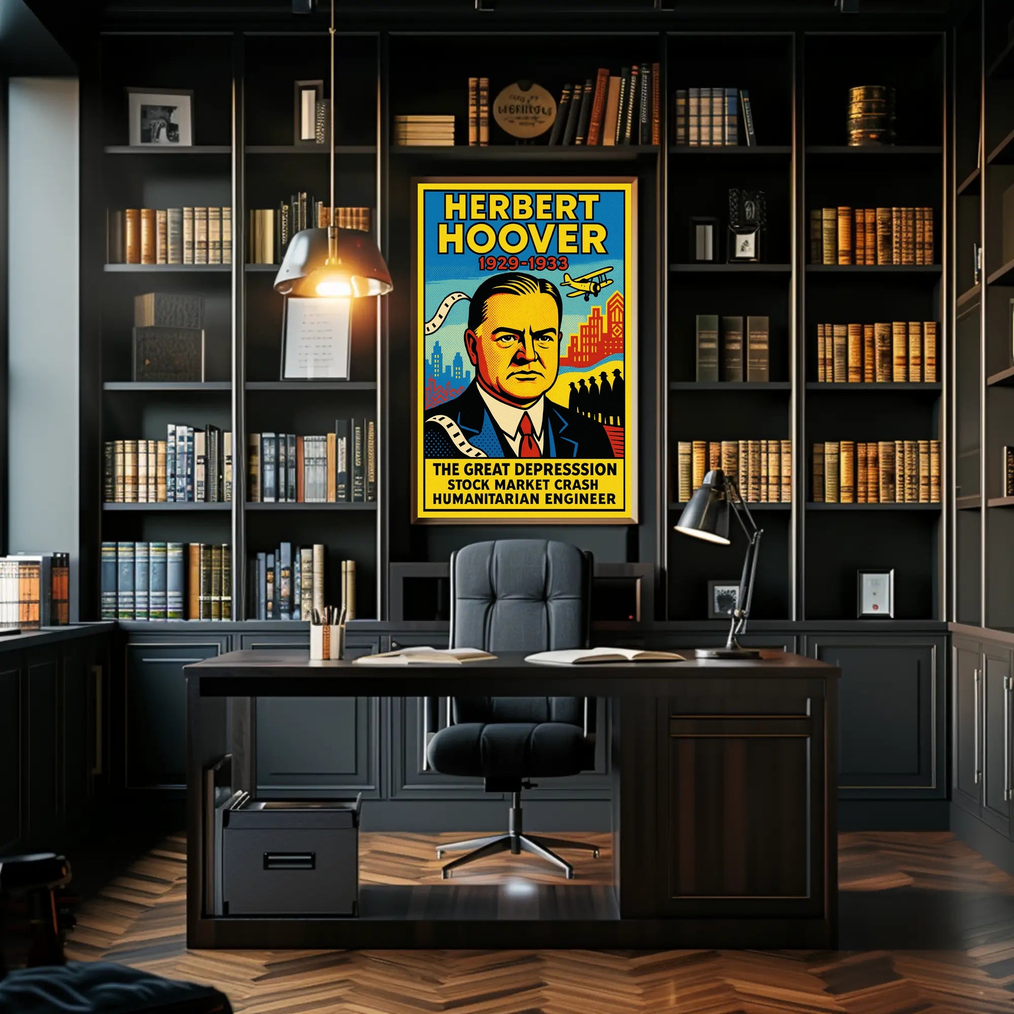 Herbert Hoover 31st President Poster PosterGoat