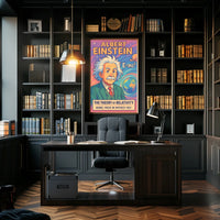 Albert Einstein The Theory Of Poster