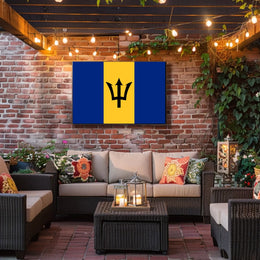 Barbados Flag Poster