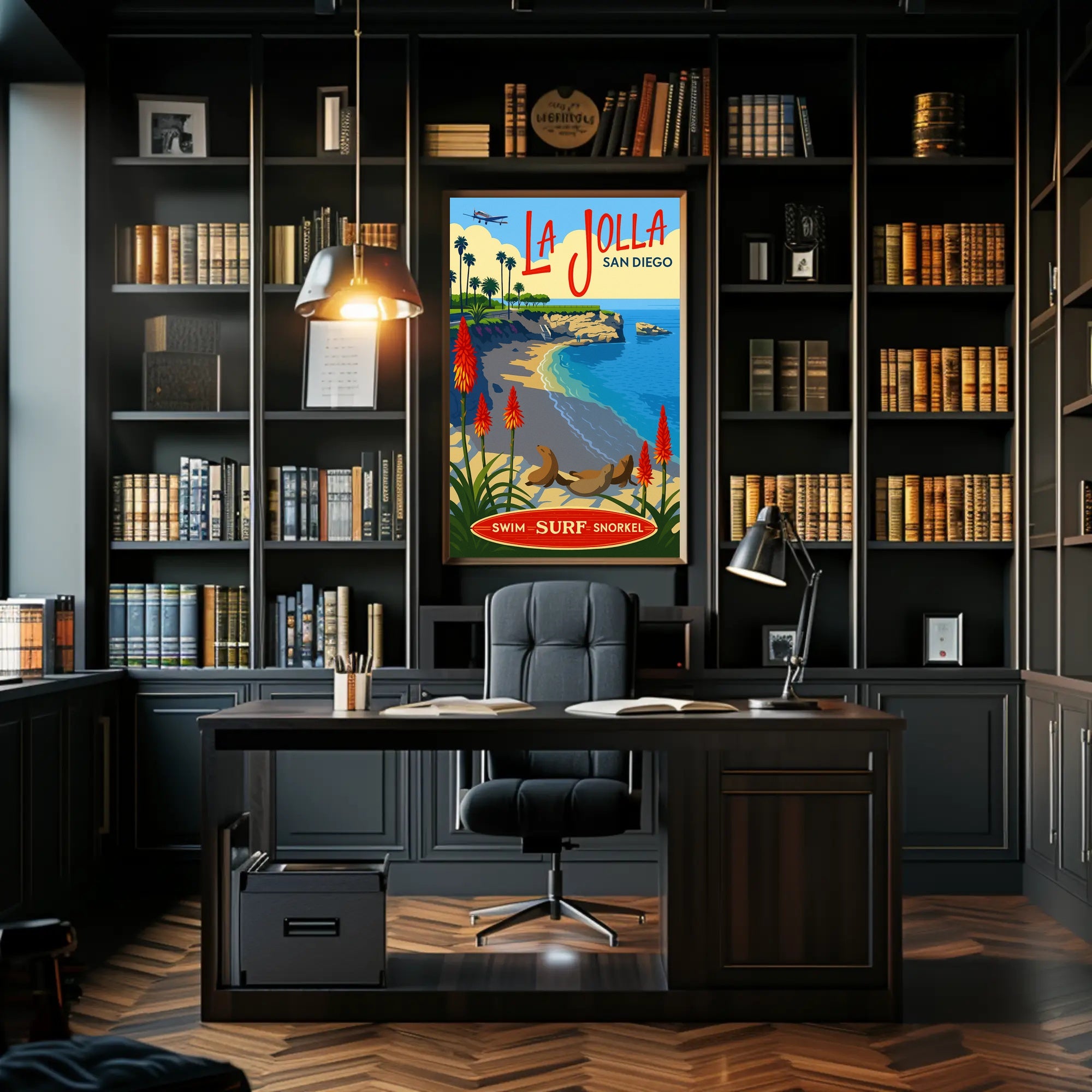 La Jolla San Diego Poster PosterGoat