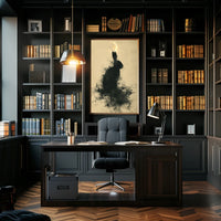 Moonlit Rabbit Poster