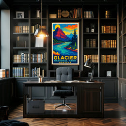 Glacier National Park Montana Poster