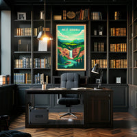 West Virginia Scenic Poster