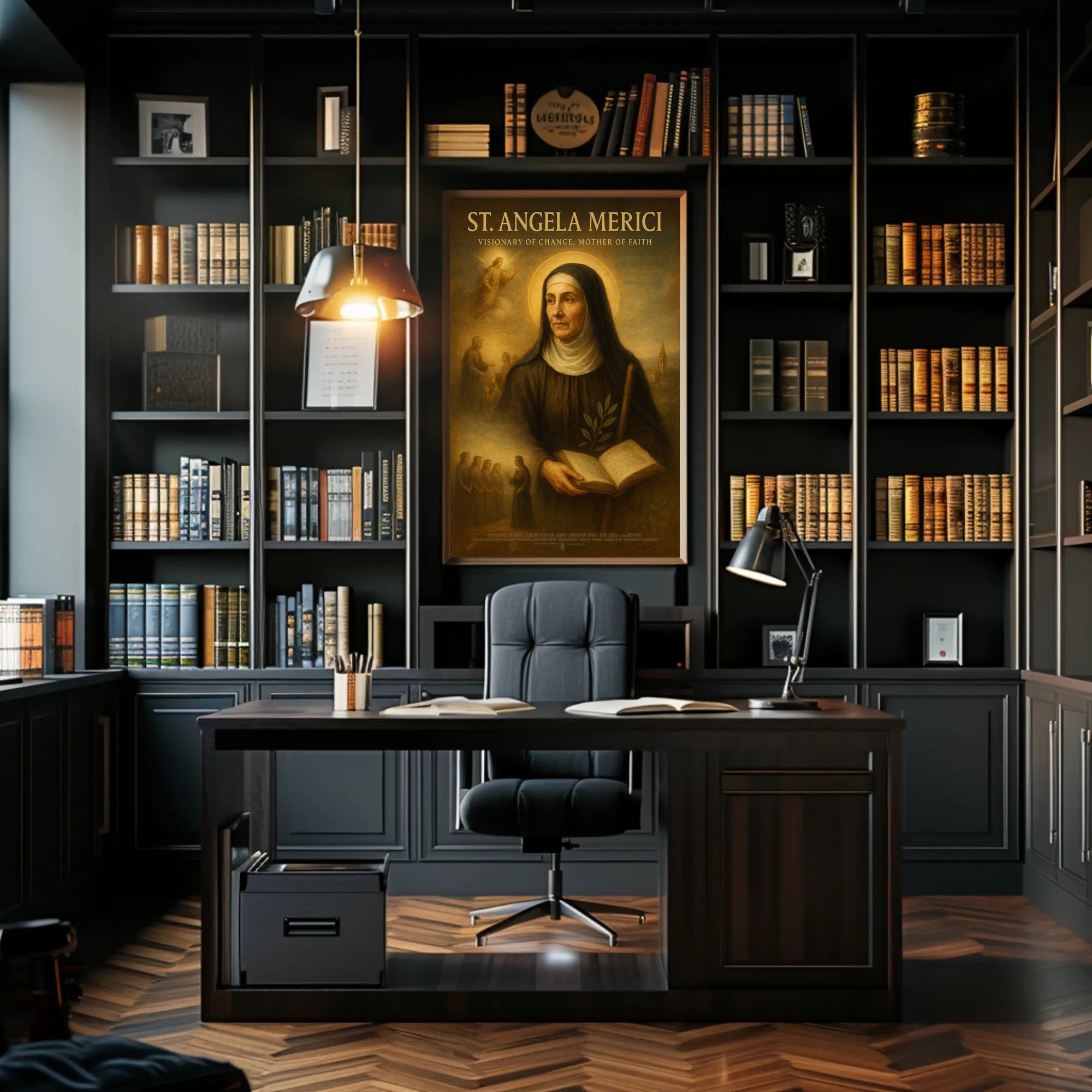 St. Angela Merici Renaissance Spirituality Historical Poster PosterGoat