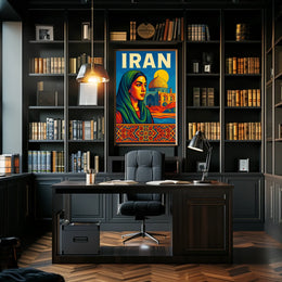 Iran A Cultural Tapestry Poster