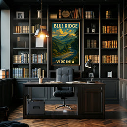 Blue Ridge Virginia Poster