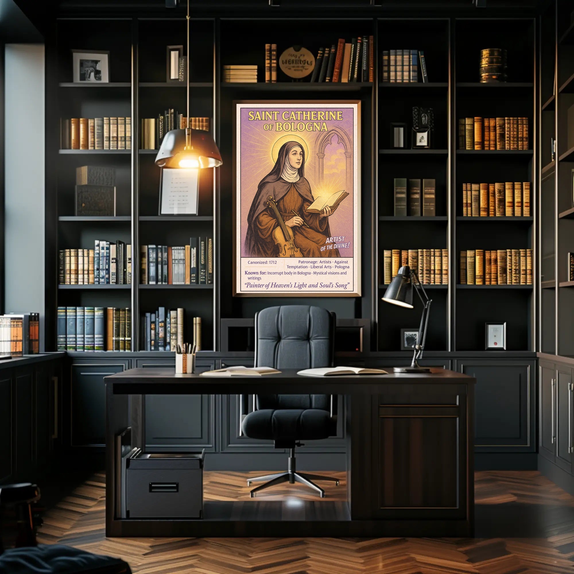 Saint Catherine of Bologna Poster PosterGoat