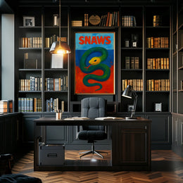 Snaws Serpentine Art Poster