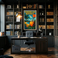Tropical Paradise Dominican Republic Poster