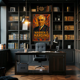Warren G. Harding Poster