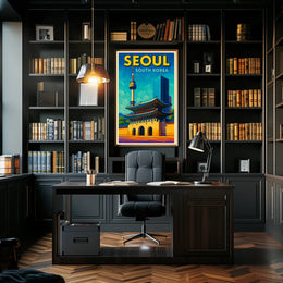 Seoul, South Korea Poster