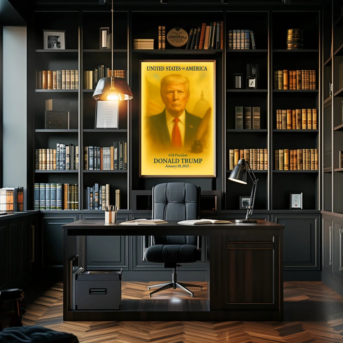 Donald Trump Guardian of Democracy Poster