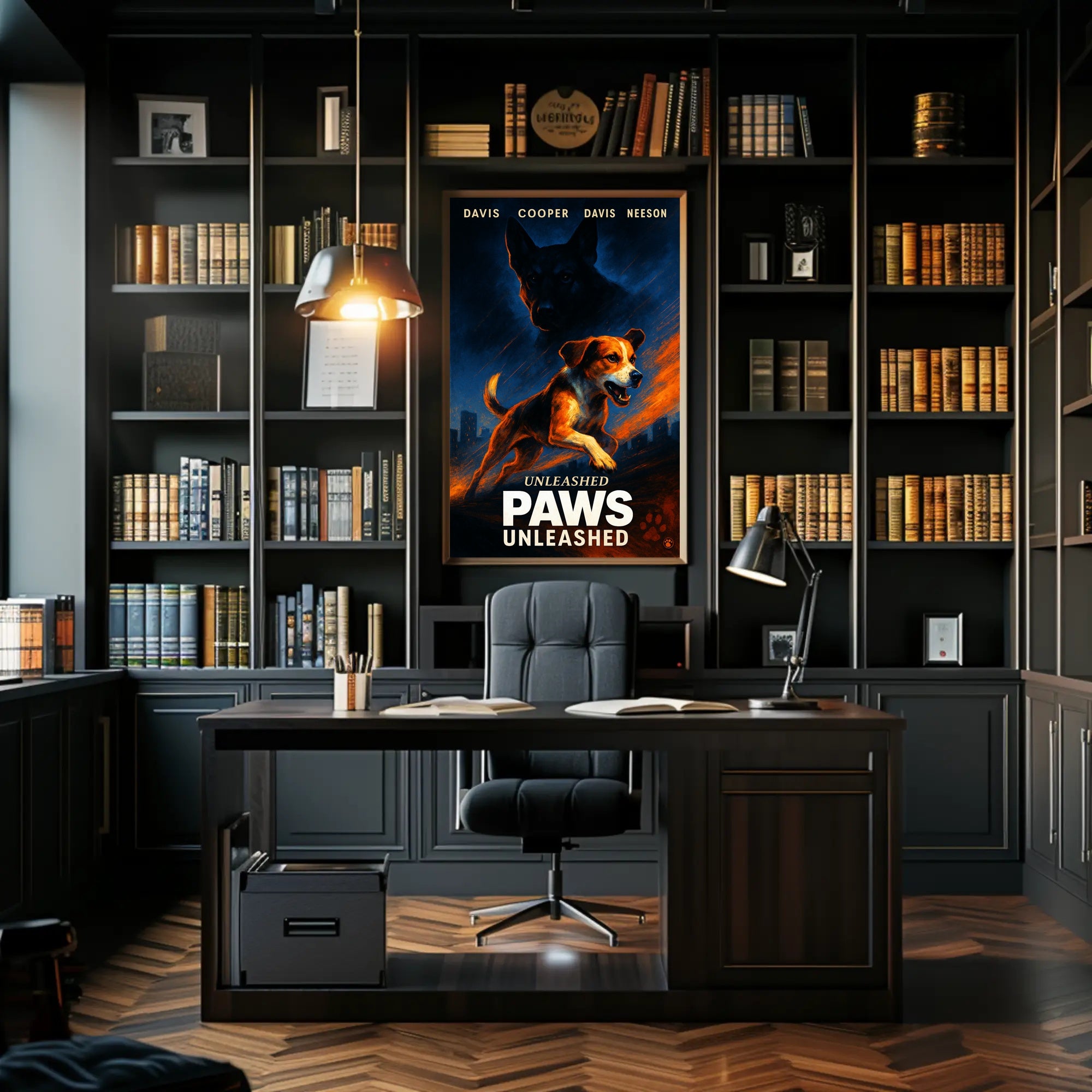 Paws Unleashed Poster PosterGoat