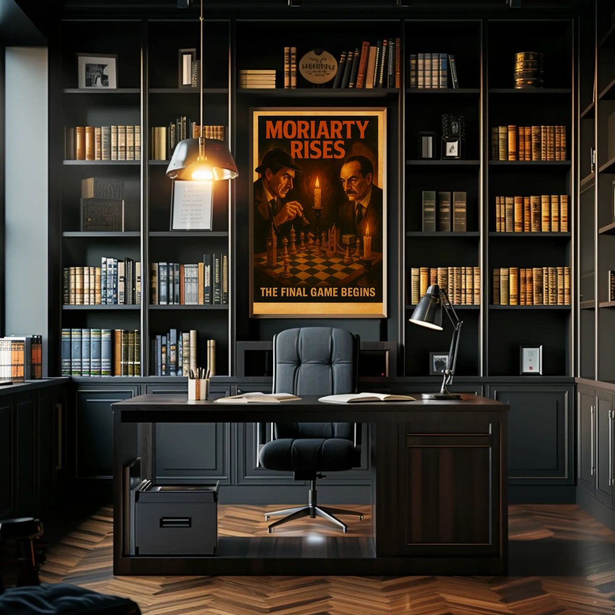 Moriarty Rises Poster