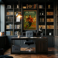 Jim Thorpe The Versatile Legend Poster
