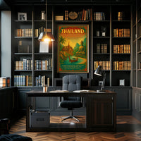 Thailand Enchantment Travel Poster