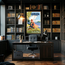 Canada For Fishing Poster