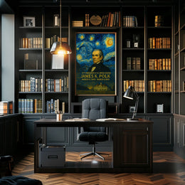 James K. Polk 11th President Poster