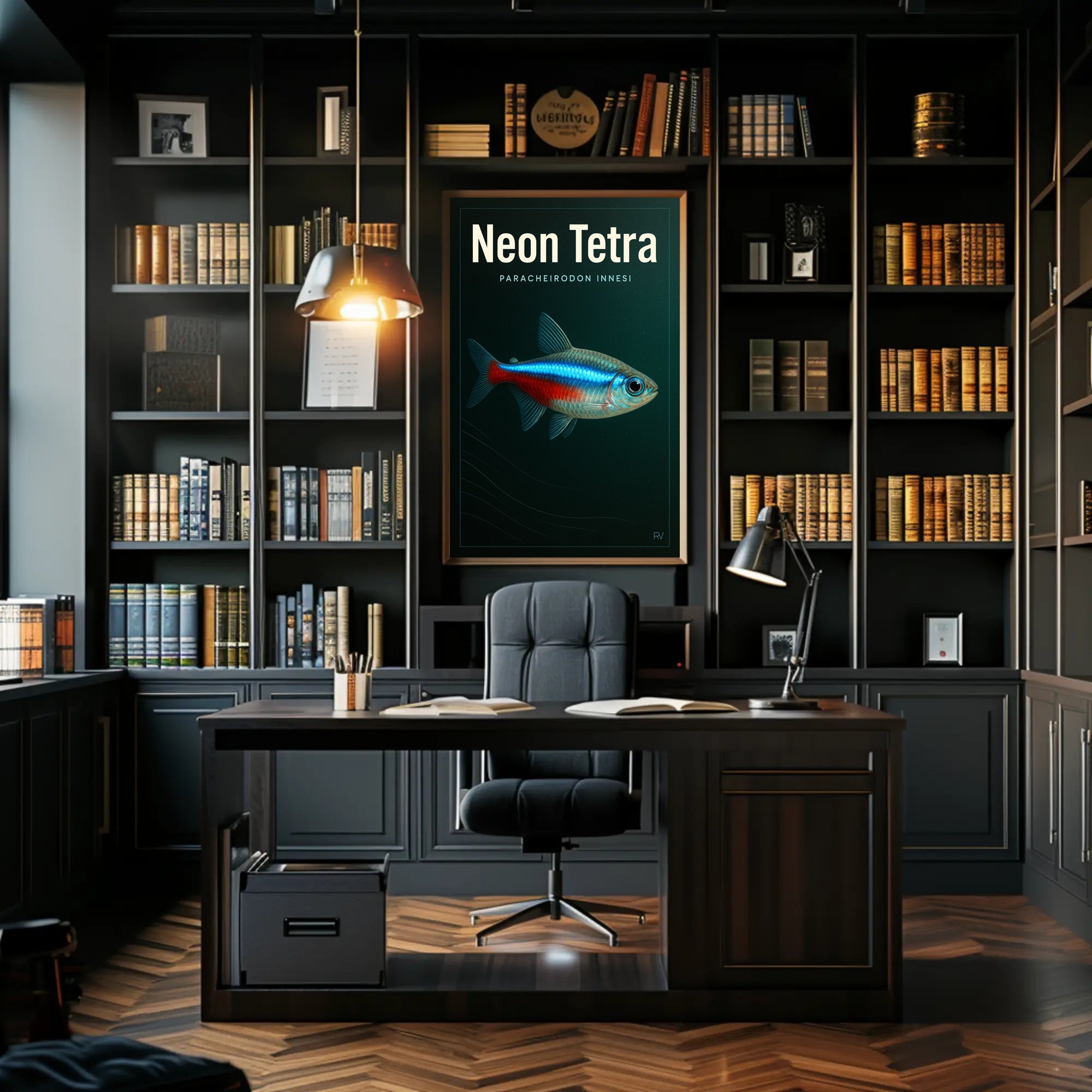 Neon Tetra Paracheirodon Innesi Poster PosterGoat