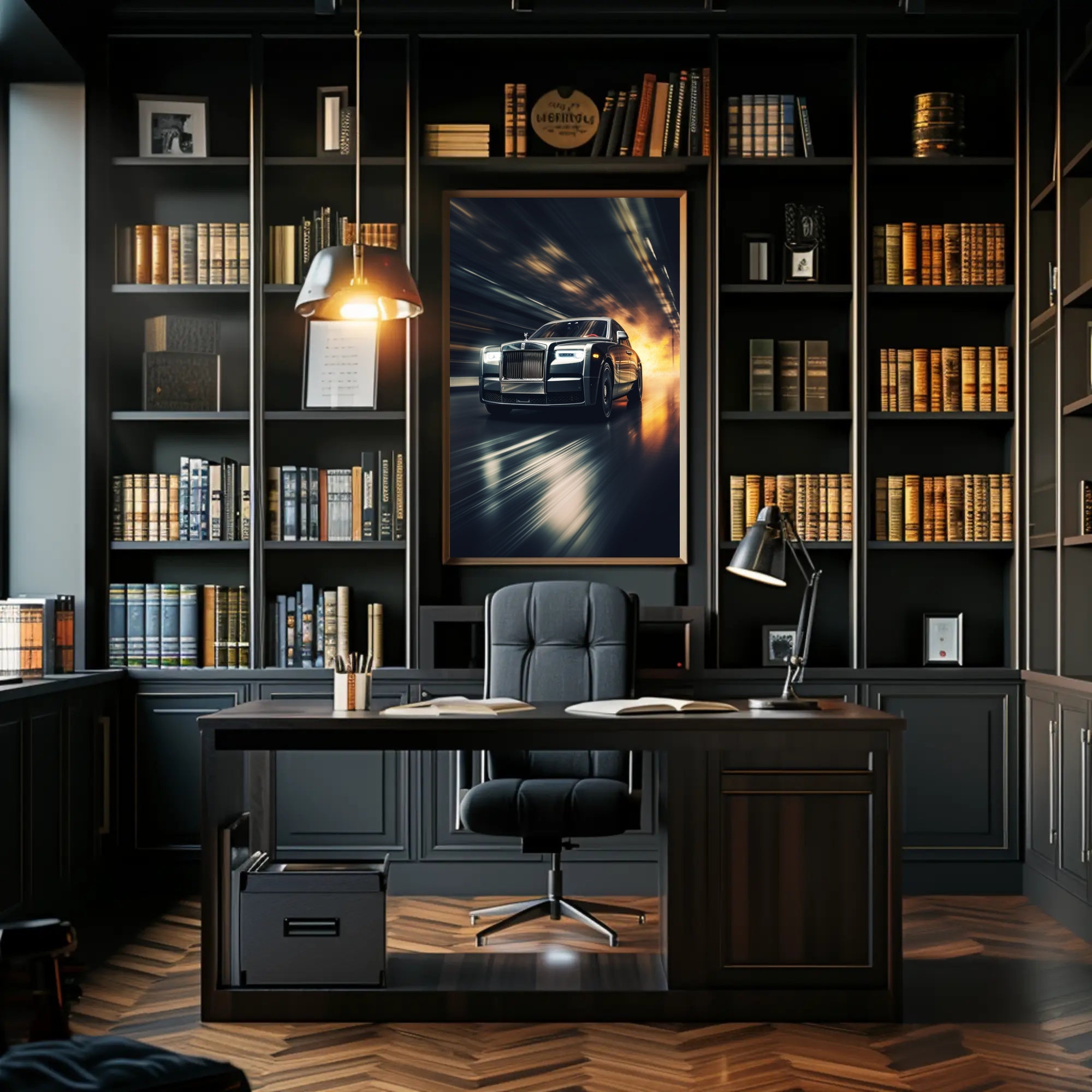 Speed And Elegance Poster