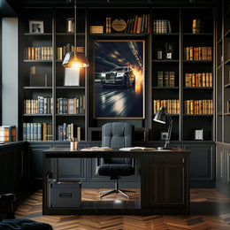 Speed And Elegance Poster