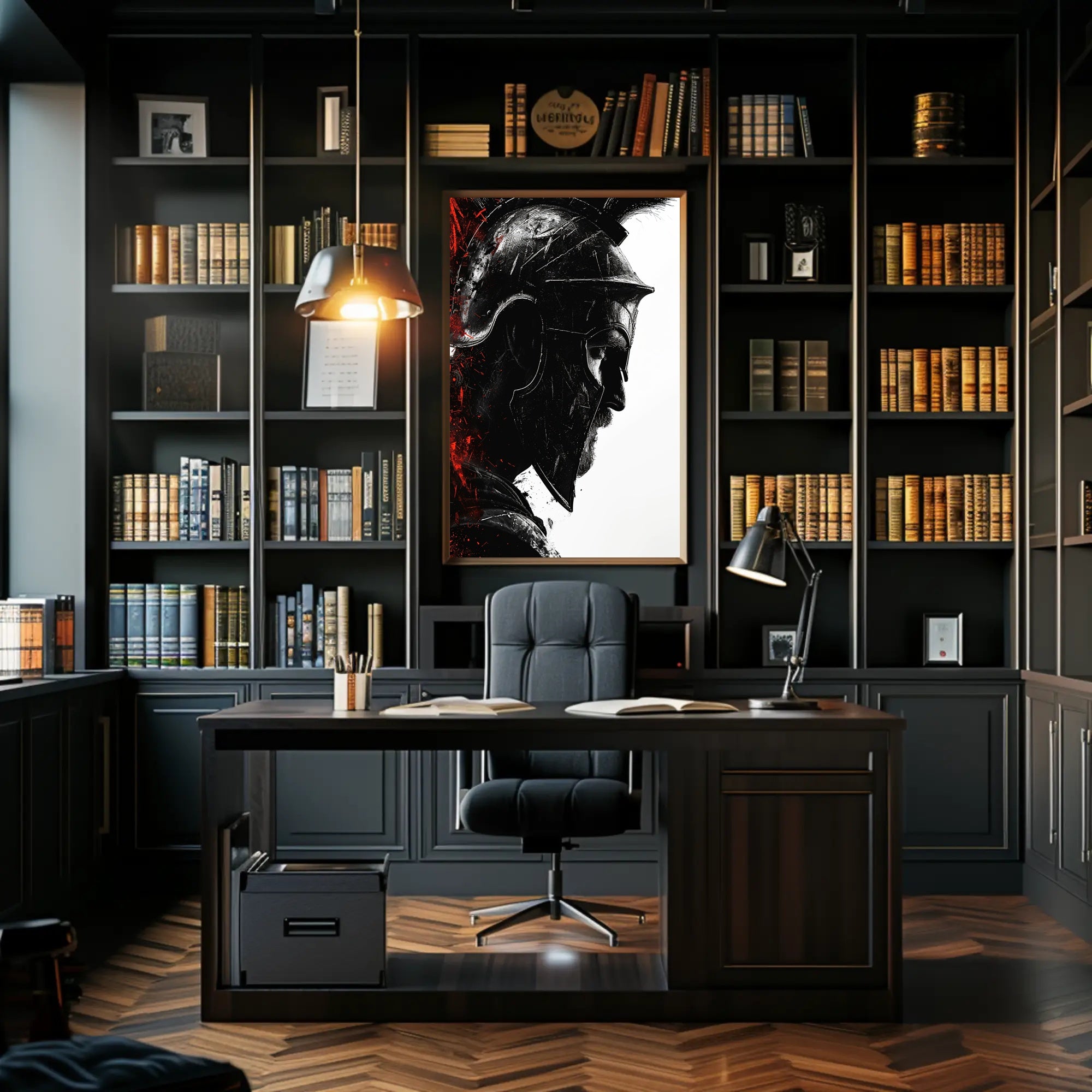 Warrior's Resolve Poster PosterGoat