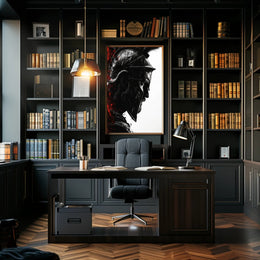 Warrior's Resolve Poster PosterGoat