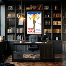 Puente del Inca Winter Sports Poster PosterGoat