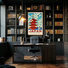 Japan Japanese Government Railways Poster PosterGoat